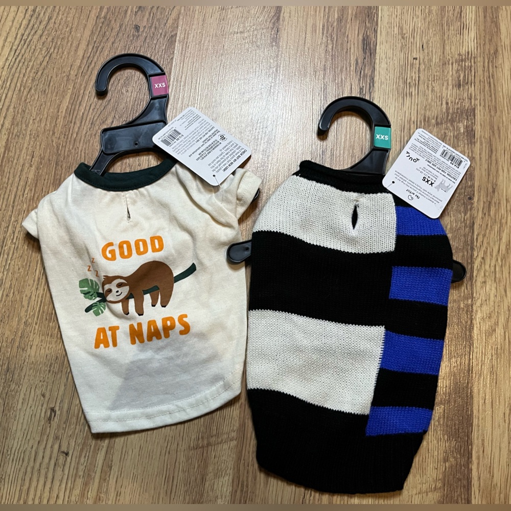NWT Youly XX-Small Dog Clothing Hoodie and Sweater